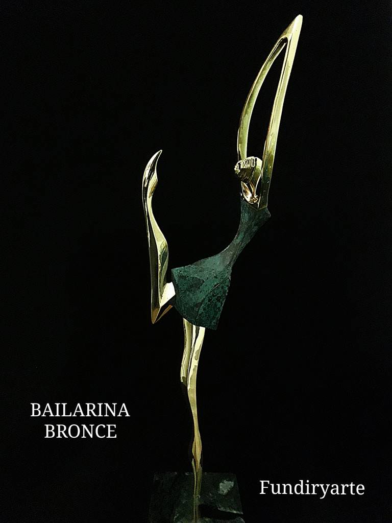 Figura de bronce
