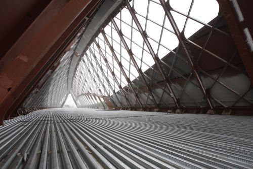 Interior del Pabellón Puente