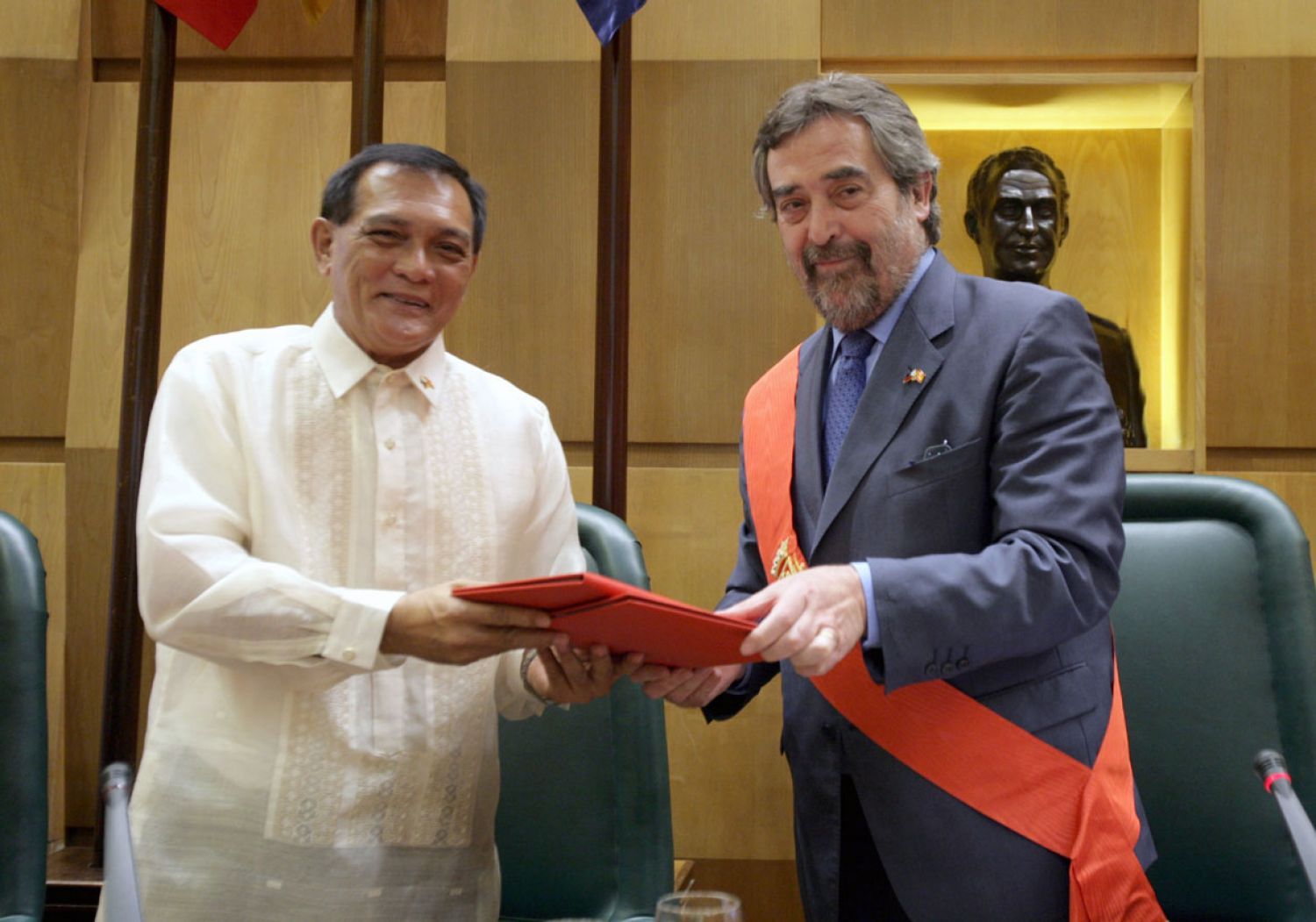 Acto del hermanamiento entre Zamboanga y Zaragoza