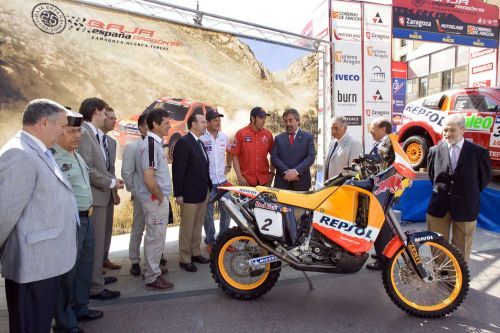 Presentación de la Baja España-Aragón en Zaragoza Presentación de la Baja España-Aragón en Zaragoza