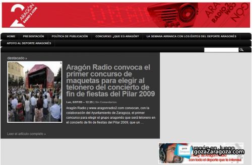 Blog de aragonradio2.com Blog de aragonradio2.com