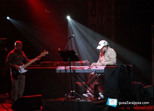 Momento del concierto de Eumir Deodato Momento del concierto de Eumir Deodato