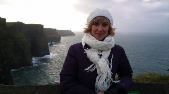 Aitana Muñoz en el sur de Irlanda Aitana Muñoz en el sur de Irlanda